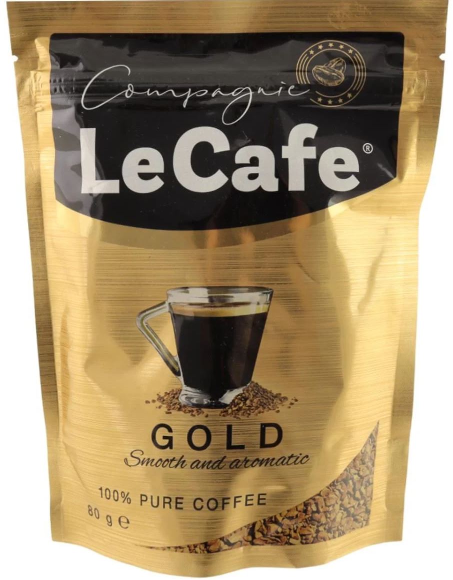 Compagnic Le Cafe Gold Instant Coffee, 80 g