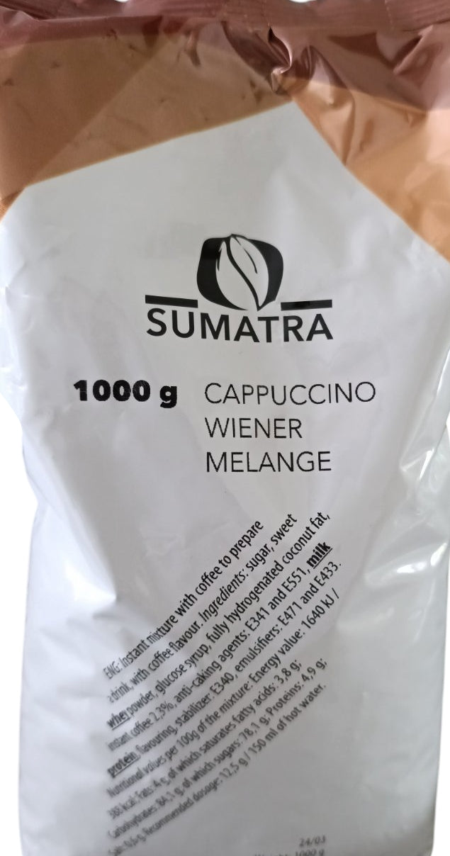 Sumatra Wiener Melange Cappuccino, 1 kg