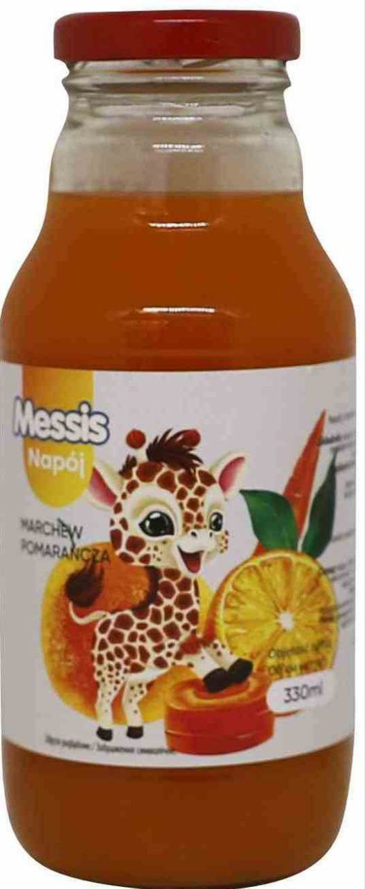 Messis Orange & Carrot Juice Drink, 330 mL