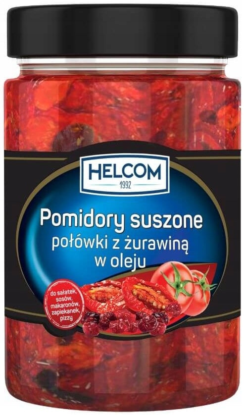 Helcom Sun-Dried Tomatoes with Cranberries in Oil, 280 g