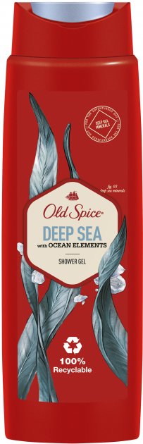 Old Spice Deep sea Shower Gel, 250 mL
