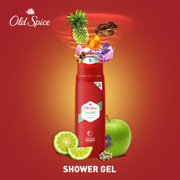 Old Spice Restart Shower Gel, 400 mL - Image 2