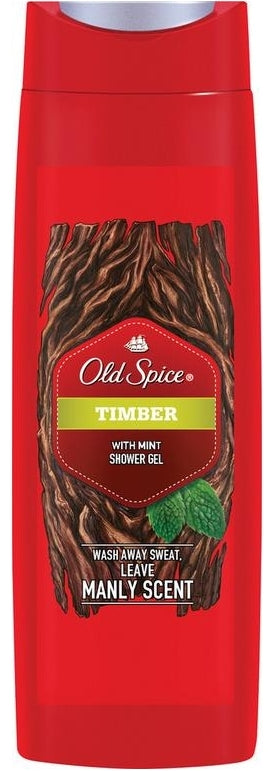 Old Spice Timber Shower Gel, 400 mL