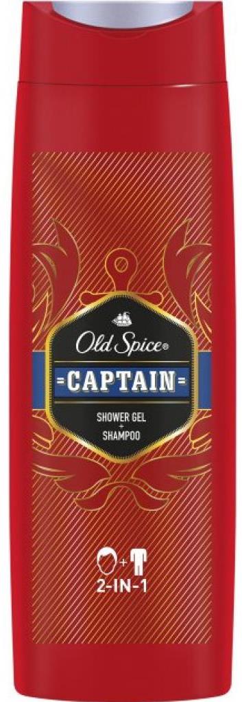 Old Spice Captain 2-in-1 Shower Gel, 400 mL