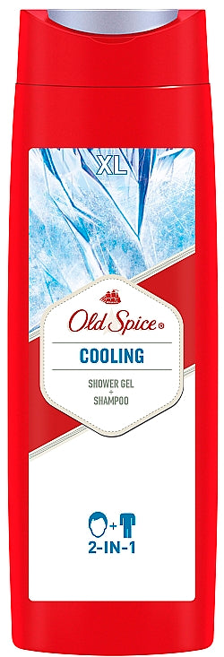 Old Spice Cooling 2-in-1 Shower Gel, 400 mL