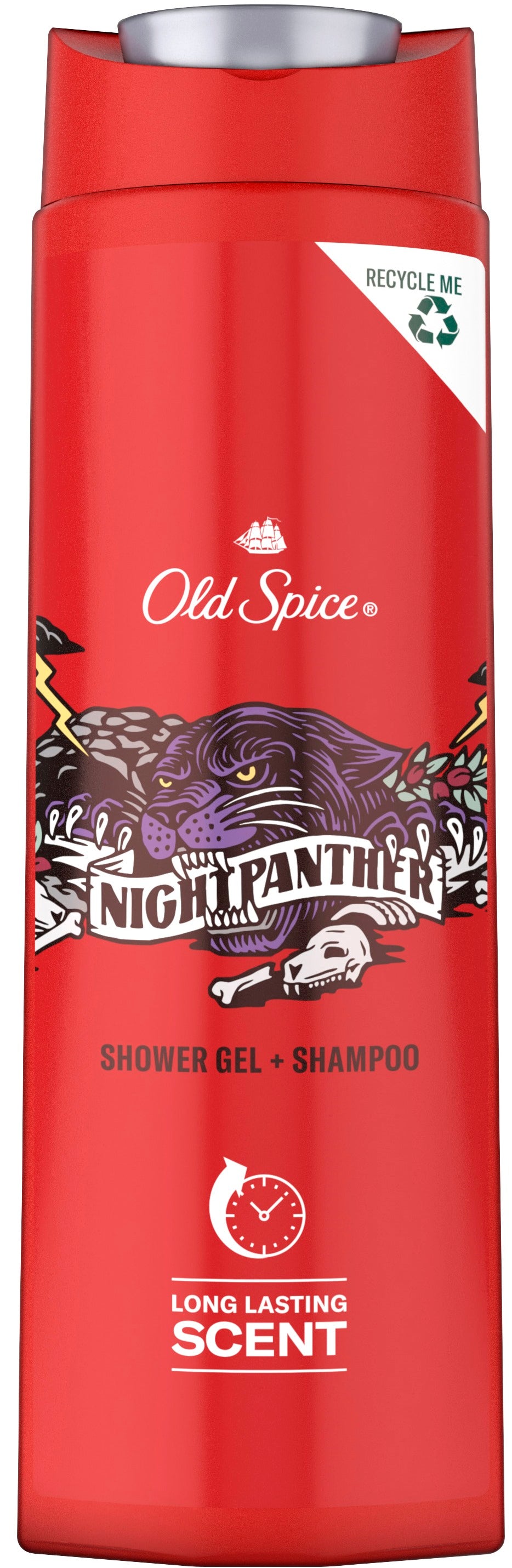 Old Spice Night Panther Shower Gel, 400 mL