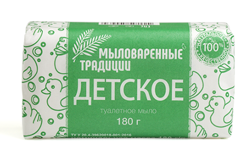 Mylovarni Tradytsii Kids Bar Soap, 180 g