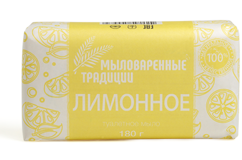 Mylovarni Tradytsii Lemon Bar Soap, 180 g