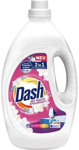 Dash 2-in-1 Color Laundry Detergent Gel, 80 Loads, 3.6 L
