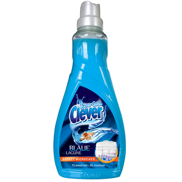 Clever Fresh Garden Blue Lagoon Fabric Softener, 1 L - Image 2