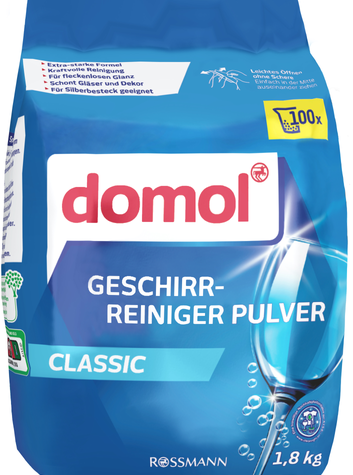 Domol Dishwasher Powder, 1.8 kg