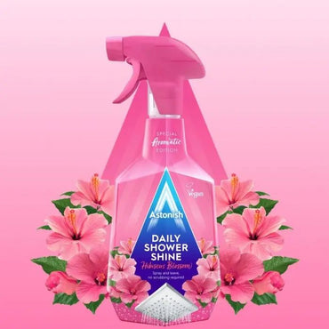 Astonish Hibiscus Blossom Shower Cleaner Spray, 750 mL - Image 2