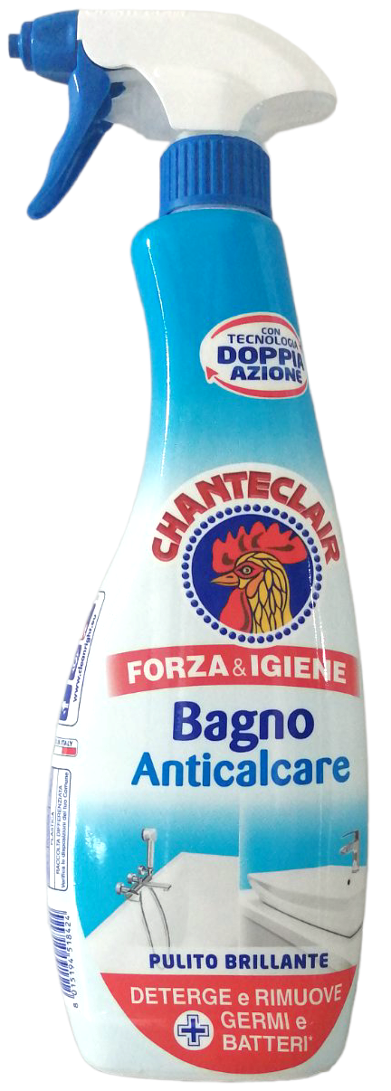 Chante Clair Bagno Anticalcare Bathroom Limescale Cleaner Spray, 625 mL
