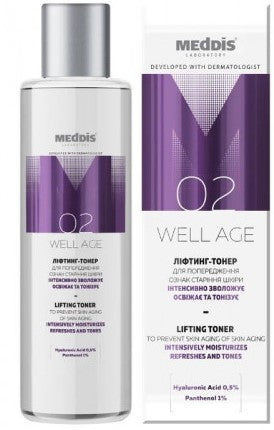 Meddis Well Age Lifting Toner, 150 mL