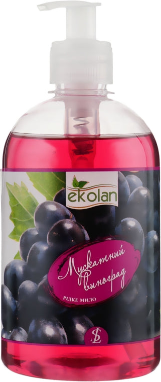 Ekolan Muscat Grape Liquid Hand Soap with Pump, 500 g