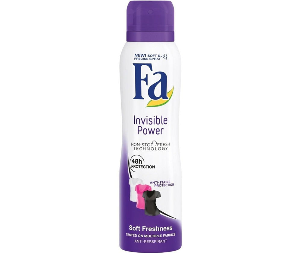 Fa Invisible Power Powdered Cotton Women's Antiperspirant Spray, 150 mL