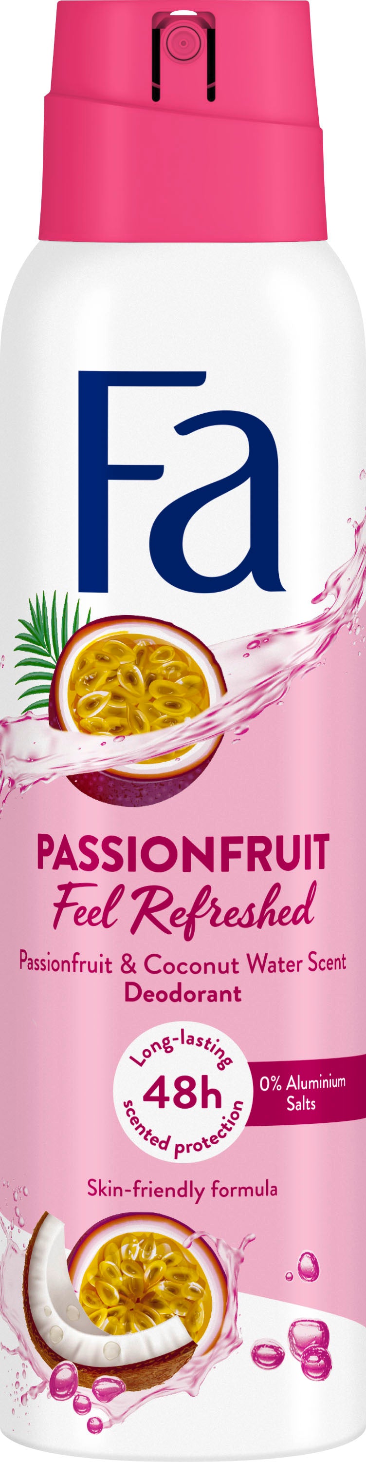 Fa Passion Fruit Feel Refreshed Aerosol Deodorant, 150 mL