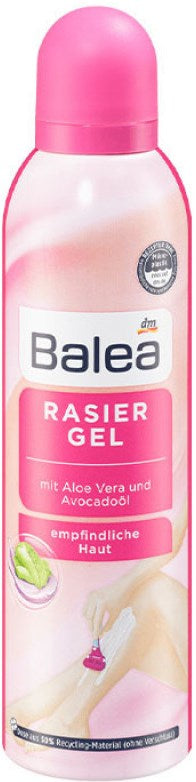 Balea Aloe Vera Women's Shaving Gel, 200 mL
