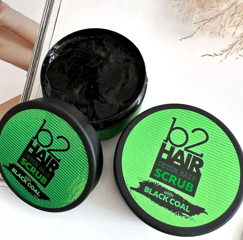 B2Hair Purifying Scrub for Oily Hair & Scalp, 250 mL - Image 2