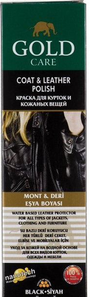 GoldCare 8001 Black Leather Dye, 100 mL