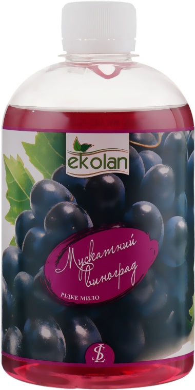 Ekolan Muscat Grape Liquid Hand Soap Refill Pouch, 500 g
