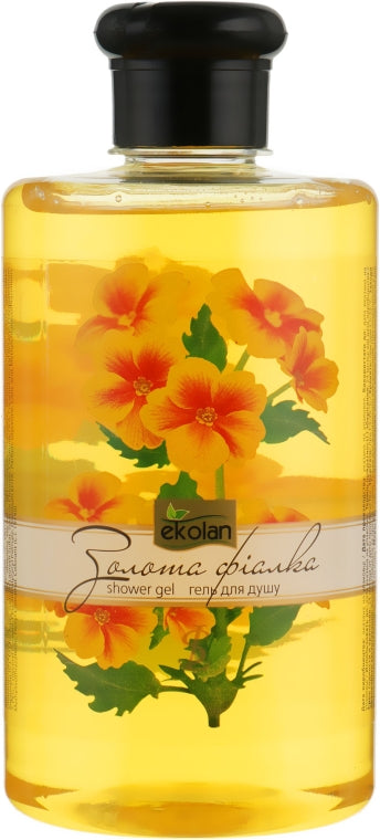 Ekolan Golden Violet Shower Gel, 500 g