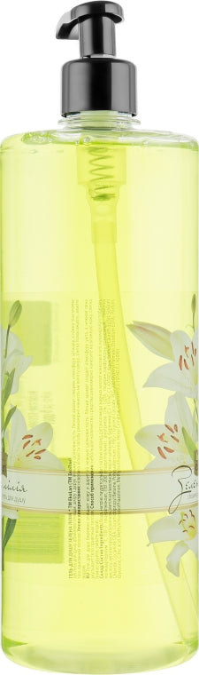 Ekolan Green Lily Shower Gel with Pump, 1000 g - Image 2