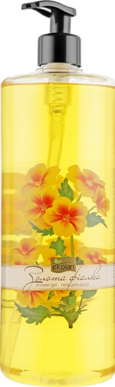 Ekolan Golden Violet Shower Gel with Pump, 1000 g