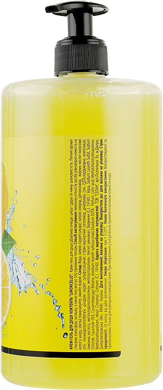 Ekolan Limoncello Cream Cocktail Shower Gel with Pump, 1000 g - Image 2