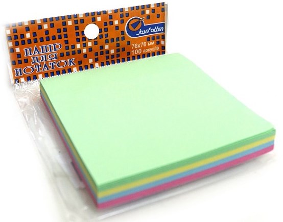 Josef Otten DSCN7619 Sticky Note Pad, 76 x 76 mm, 100 Sheets