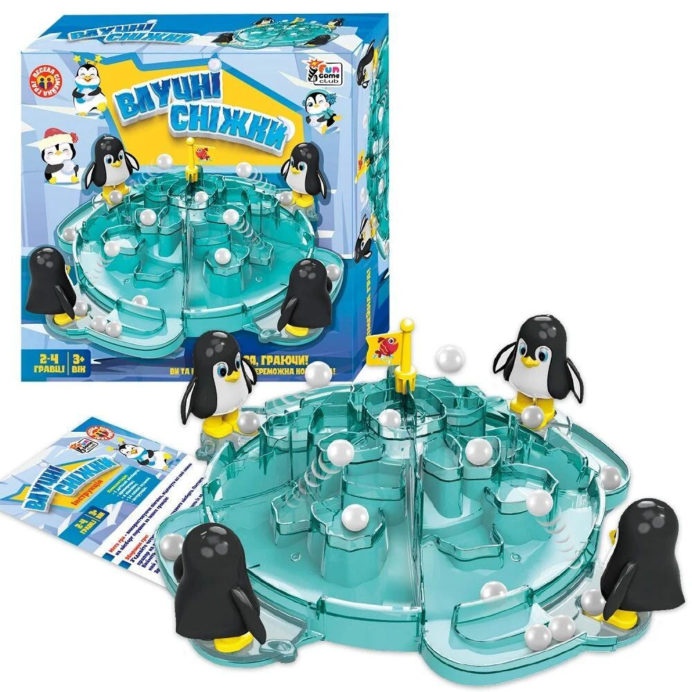 4 Fun Game Club Accurate Snowballs 32193 Board Game