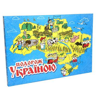 Strateg 59 Travel Across Ukraine Board Game - Image 2