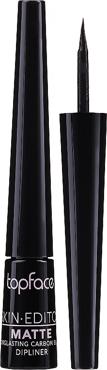 TopFace Skin Editor Matte Carbon Black Eyeliner, 2.5 mL