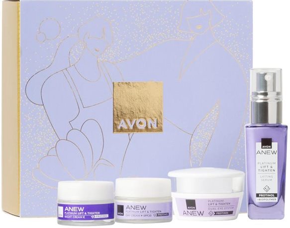 Avon Anew Platinum Skin Blockbuster Women's Cosmetics Gift Set