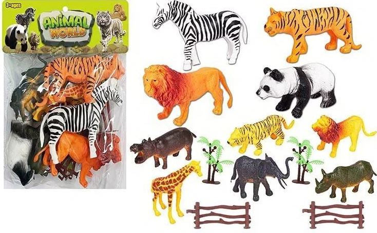 026-43 C Animal Figure Set with Scenery