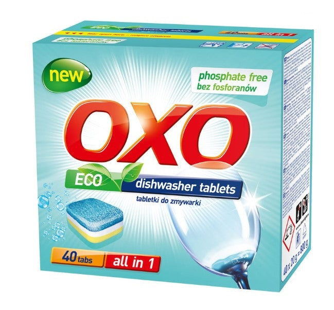 OXO ECO 7-in-1 Dishwasher Tablets, 40 pcs, Priced per Piece