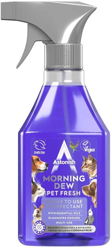 Astonish Pet Fresh Morning Freshness Multipurpose Disinfectant Cleaner Spray, 550 mL