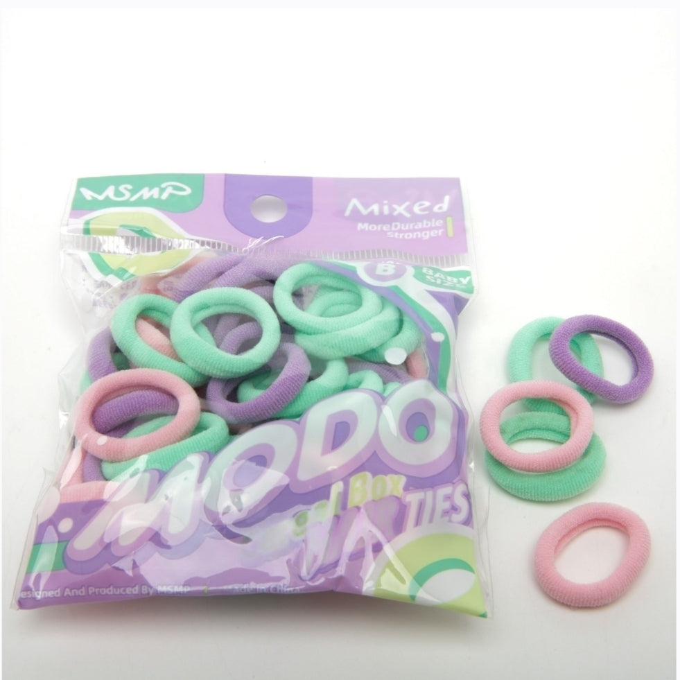 Kids' Seamless Hair Tie Set 6-4884/4886/4887, 2 cm