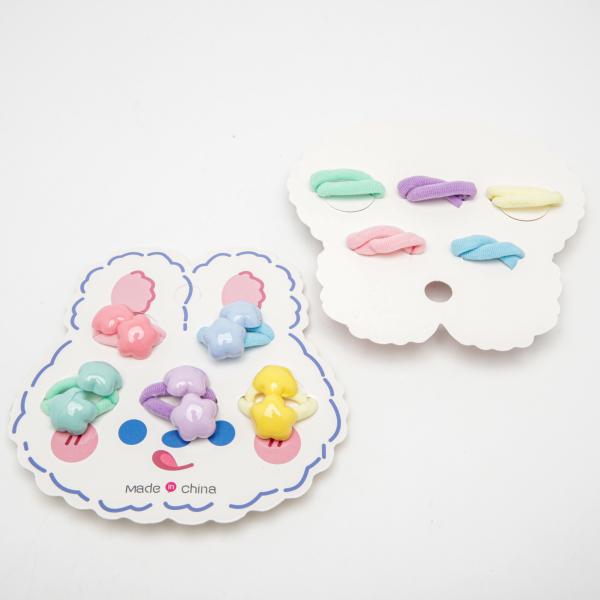 Kids' Hair Tie Set 6-5327, 1.7 cm, 5 pcs