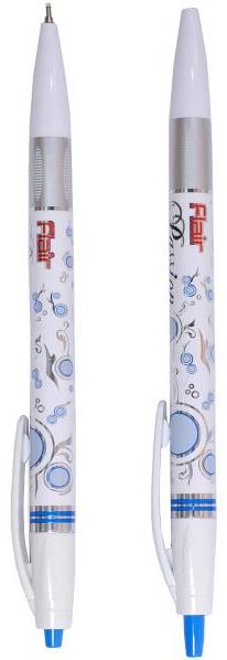 Flair Passion Retractable Ballpoint Pen, Blue Ink, 0.5 mm