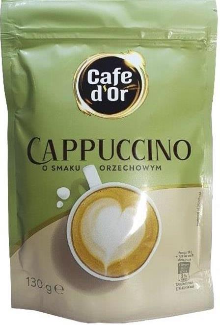 Cafe d'Or Hazelnut-Flavored Cappuccino, 130 g