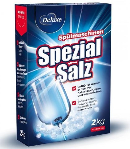 Deluxe Dishwasher Salt, 2 kg