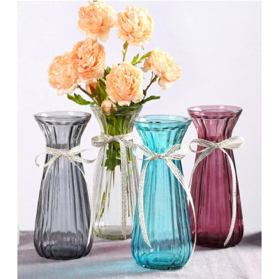 VIVA Maeve 6841718 Blue Glass Vase, 30 cm - Image 2