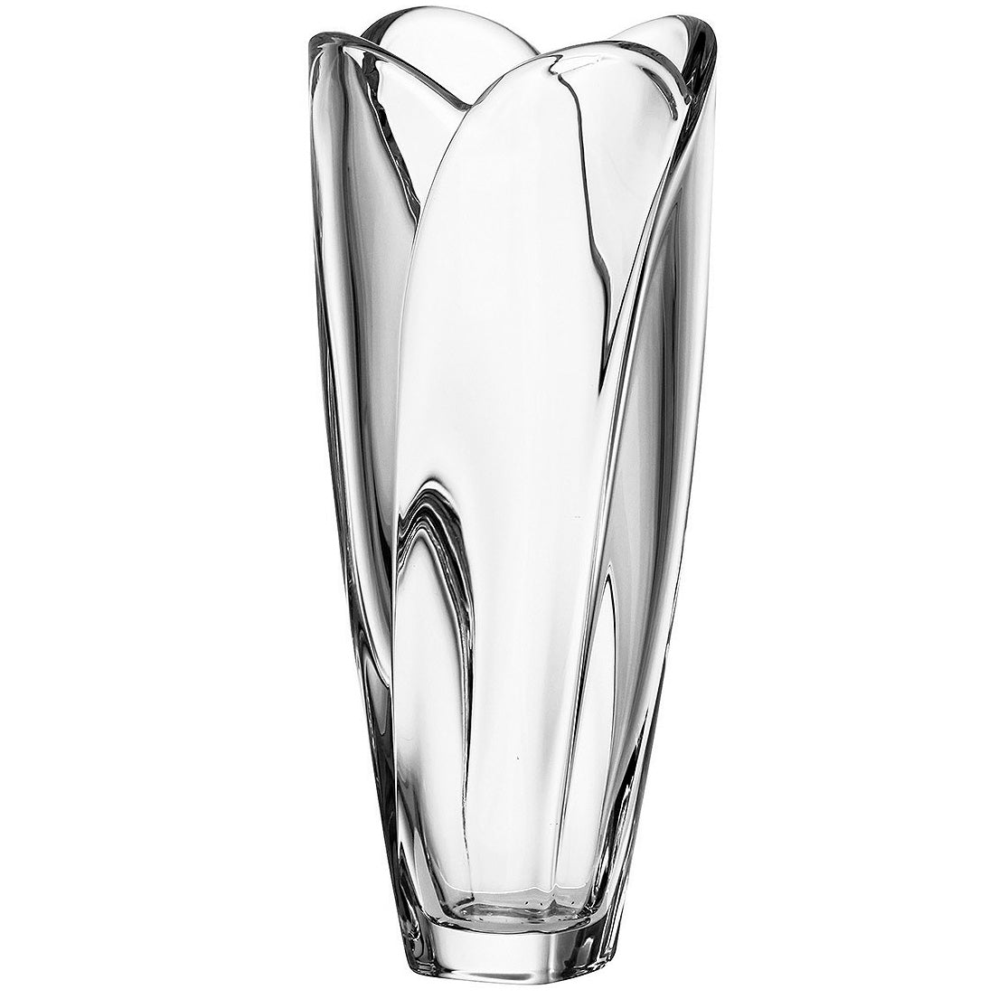 Bohemia Globus Glass Flower Vase, 25.5 cm