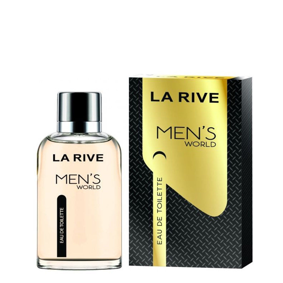La Rive Men's World Eau de Toilette, 90 mL