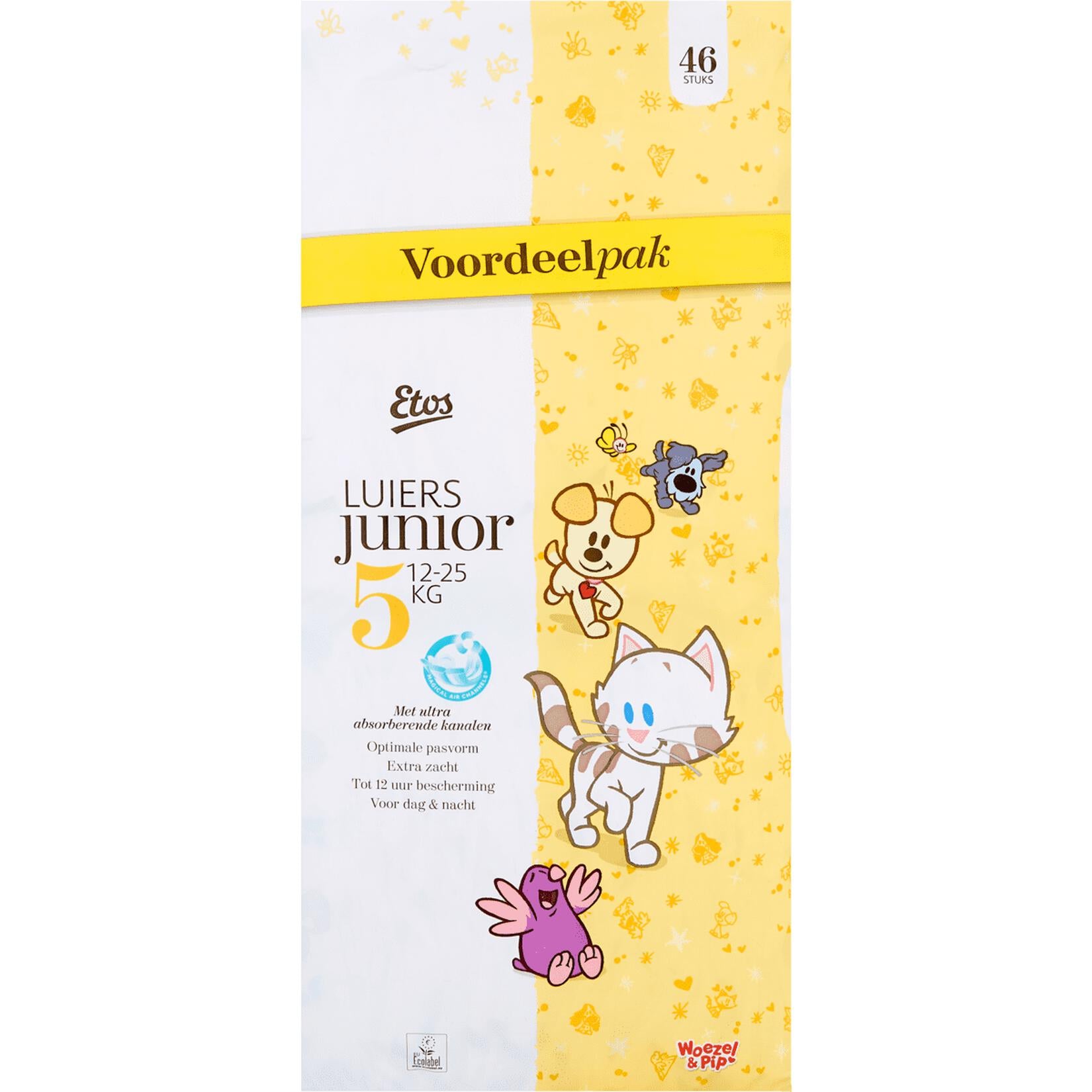 Etos Junior Size 5 Baby Diapers, 12-25 kg, 46 pcs