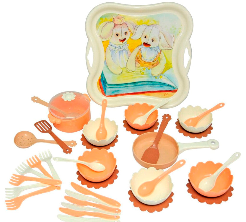 Tigres 39727 Breakfast for Elves Tableware Play Set