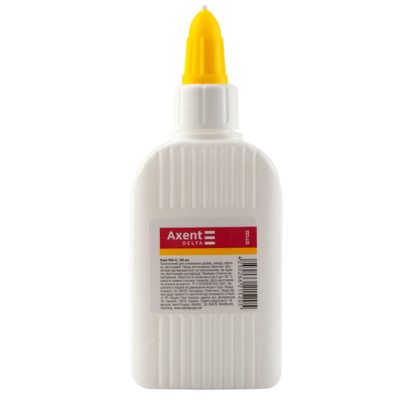 Axent Delta D7122 PVA Office Glue, 100 mL