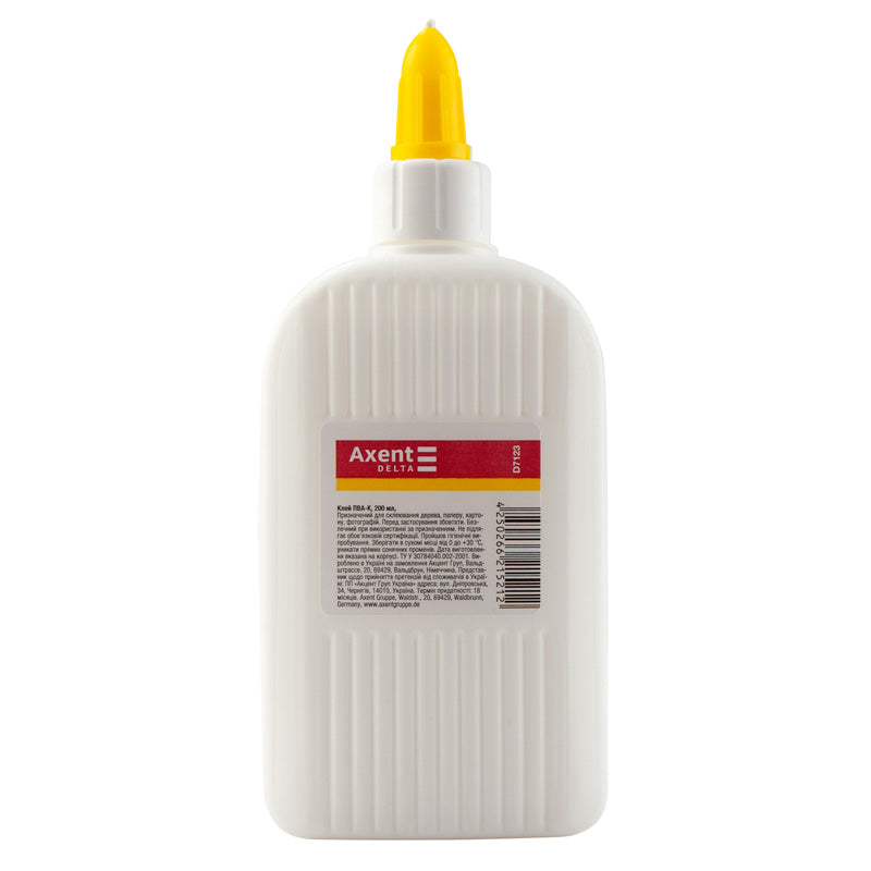 Axent Delta D7123 PVA Office Glue, 200 mL