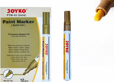 Paint Joyko PTM-43 Gold Paint Marker - Image 2